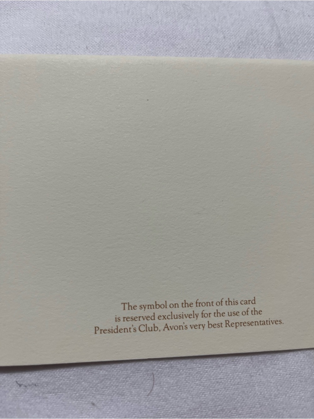 Avon Gold Box with Cream Ribbon-Accented Note Cards - Picture 3 of 3